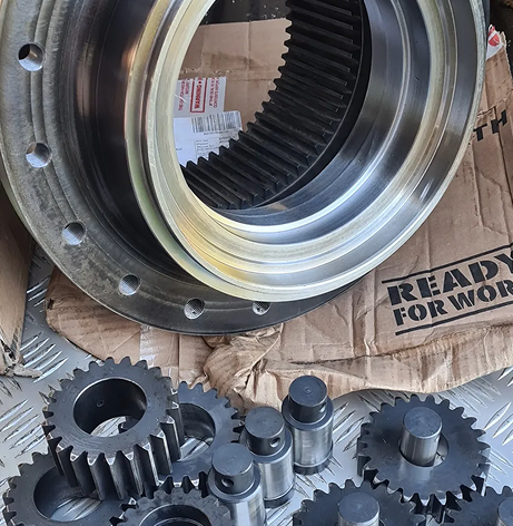 Final drive gearbox for Civils2000