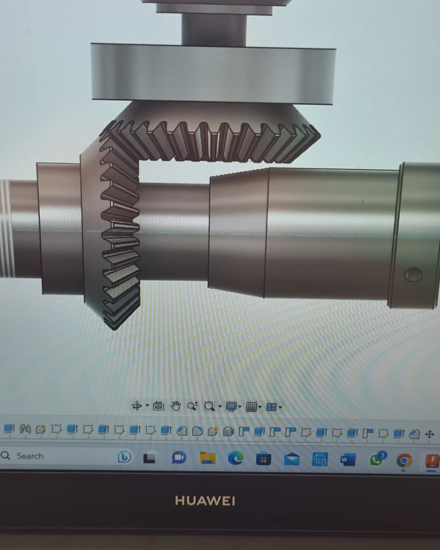 90° milling head
