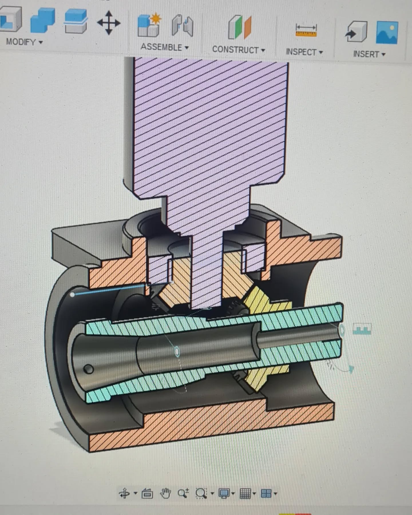 90° milling head
